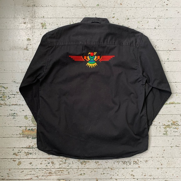 Sierra Pacific Other - Black Sierra Pacific Embroidered Navajo Eagle XL